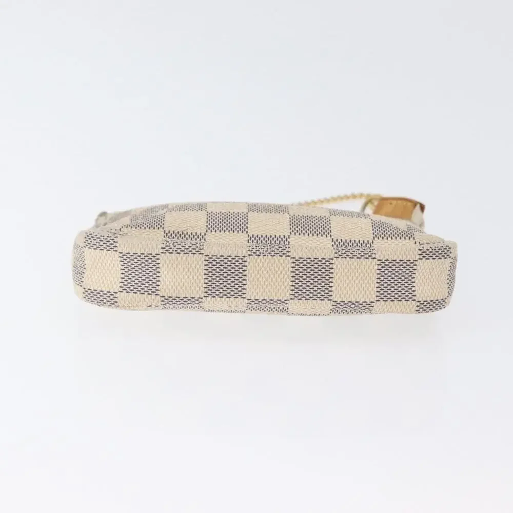 Louis Vuitton Damier Azur Mini Pochette Accessoires Pouch White